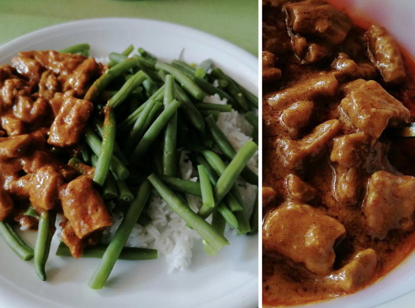 Vegan curry - review - Peas Maker