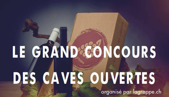 Concours des Caves ouvertes valaisannes 2024 organisé par La grappe