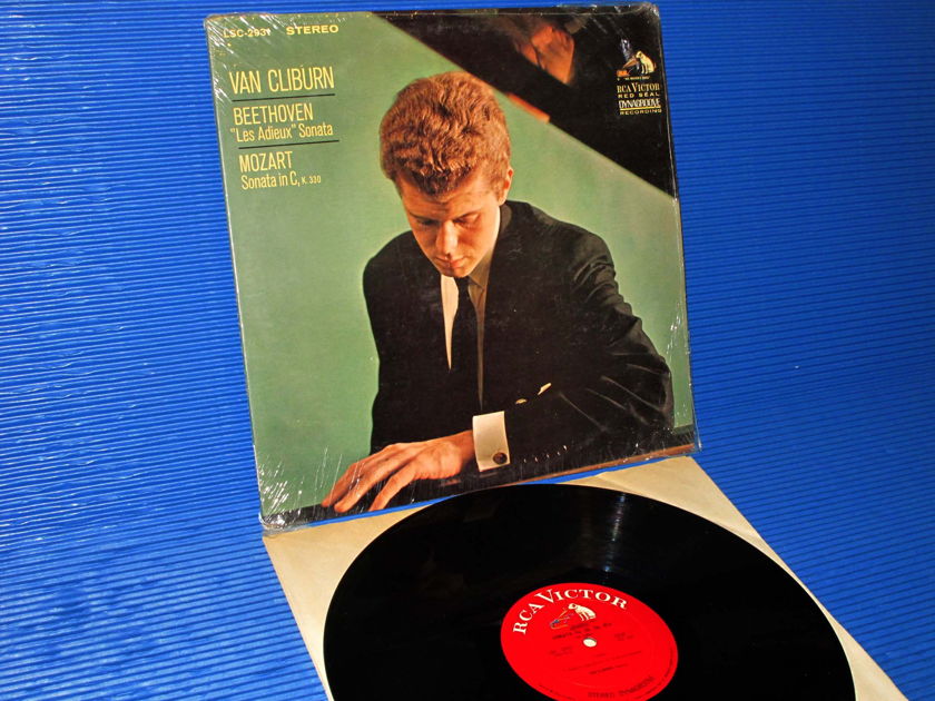 BEETHOVEN/Cliburn -  - "Les Adieux Sonata" RCA 'White Dog' 1966 2S/2S