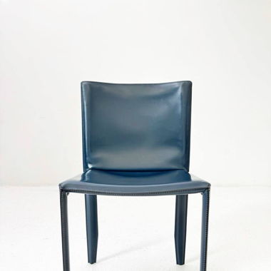 1 Marineblaue Margot Stühle von Cattelan 