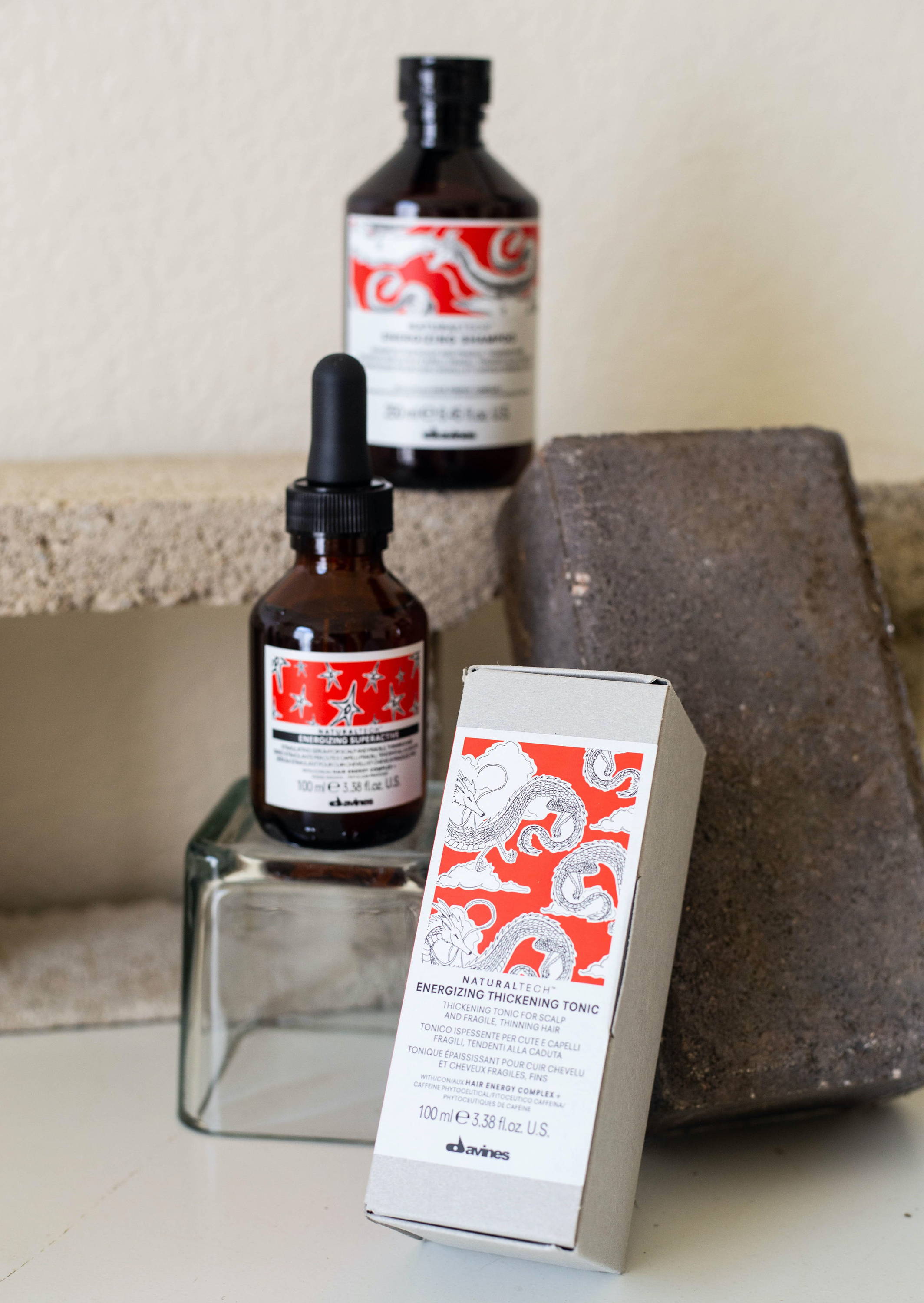 Davines thinning hair fix Energizing Naturaltech