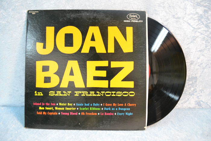 JOAN BAEZ LP/Vinyl - "In San Francisco"