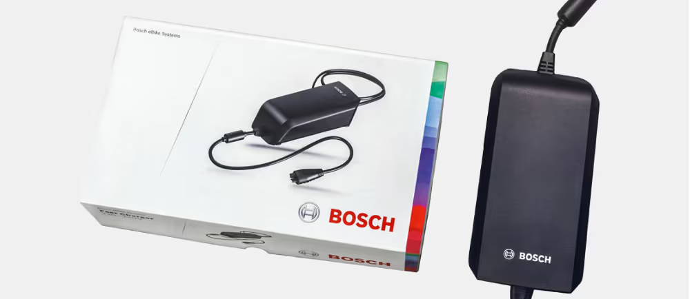 Bosch electric bike charger and box