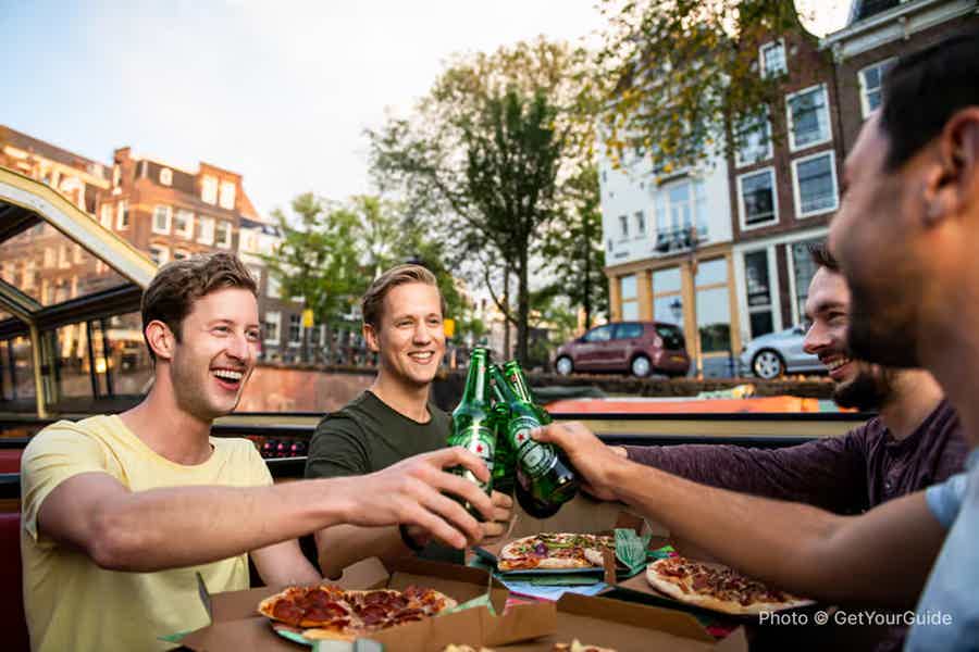 Canal Cruise with Pizza and Drinks - photo 3