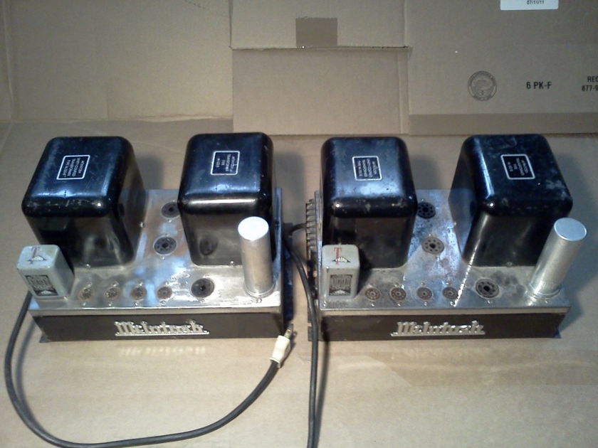 Pair of McIntosh MC30 Tube Amps  consecutive numbers