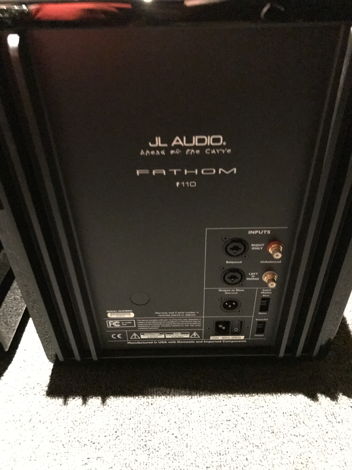 JL Audio fathom f110 in gloss black pair available