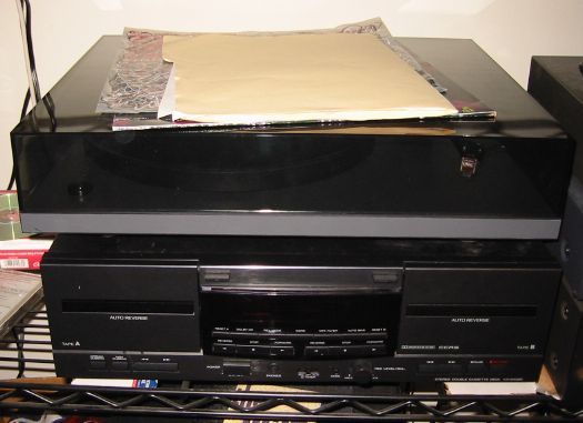 Tapedeck and Turntable