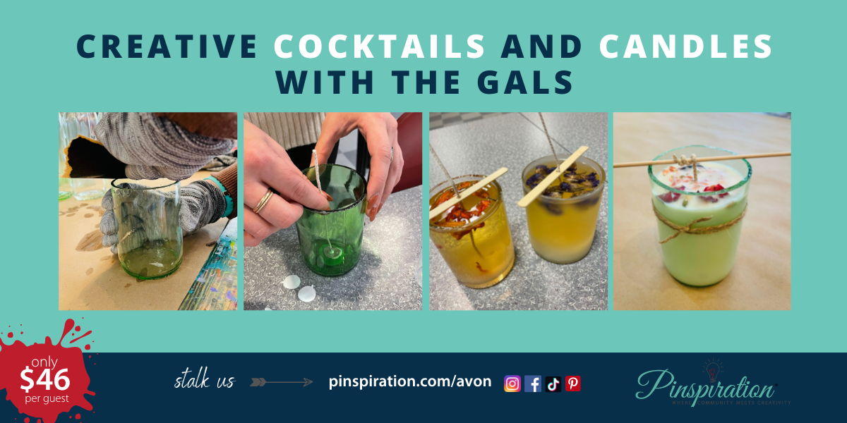 Creative Cocktails and Candles with the Gals promotional image