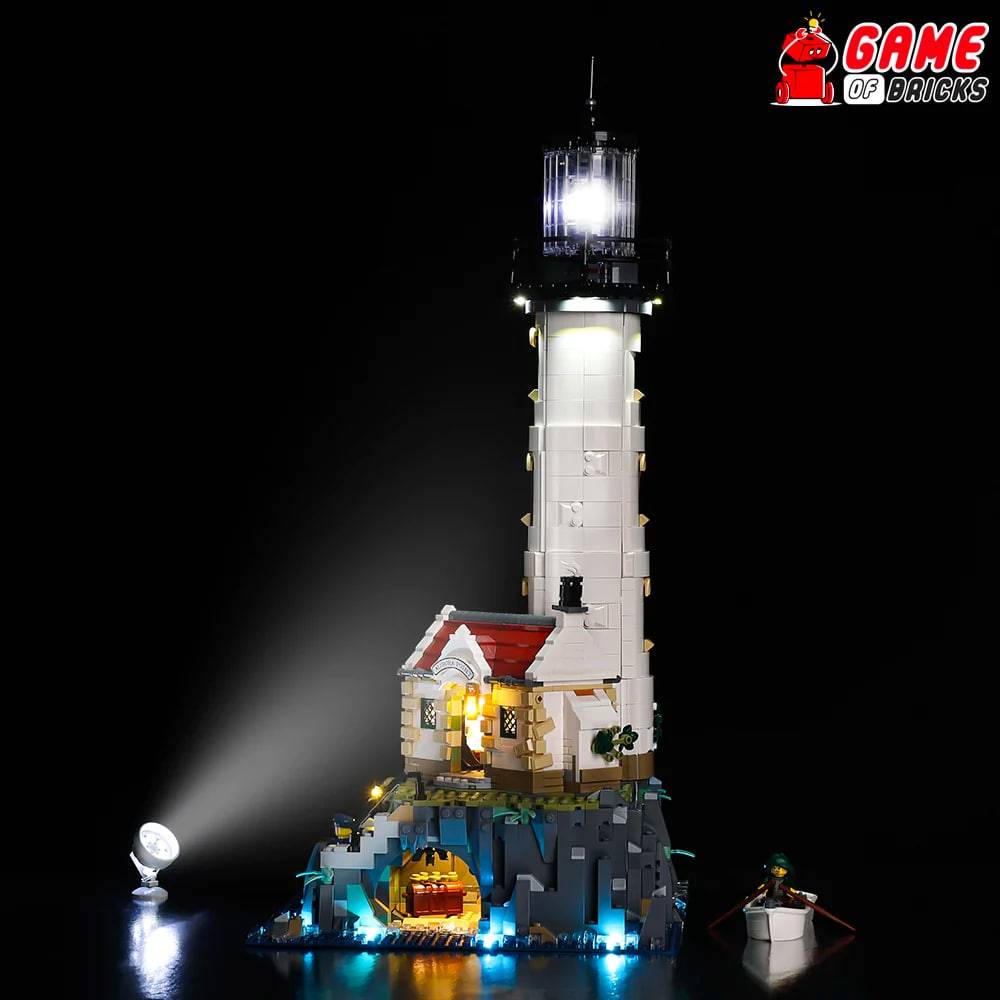 The Lego Motorized Light House 21335 set
