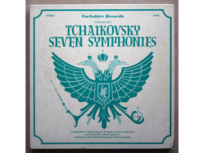 YORKSHIRE RECORDS | TCHAIKOVSKY - Seven Symphonies / 7-LP / NM