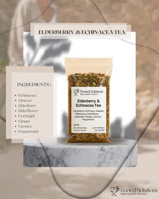 Elderberry & Echinacea Tea – Immune Boost & Seasonal Defense Blend image 2