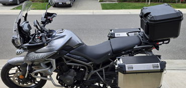 2018 TRIUMPH TIGER 800 XRT motorcycle for rent near Port Orchard, WA