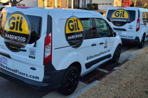 Gil Floors Vehicle Wrap - Indian Trail Gil Floors Vehicle Wrap - Indian Trail