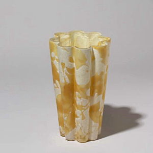 Stories of Italy Nougat Bucket Vase