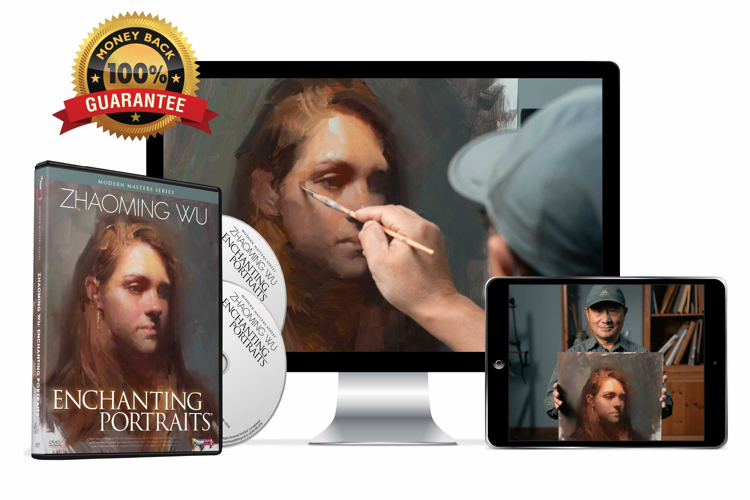 Zhaoming Wu: Enchanting Portraits - PaintTube.tv