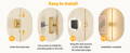 Features of Ollny's 800 leds green cable warm white string lights