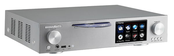 COCKTAIL AUDIO X30 Music Server, DAC & Amp (Silver) - M...
