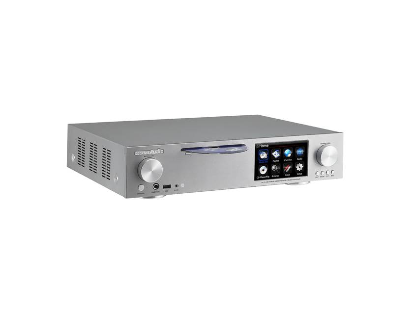 COCKTAIL AUDIO X30 Music Server, DAC & Amp (Silver) - Mint Demo; Full Warranty; 41% Off; Free Shipping