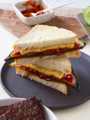 Bak Kwa Sandwich Recipe