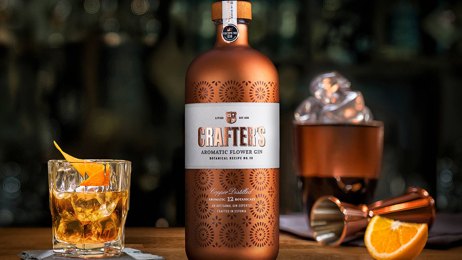 Featured image for Crafter's Has Come Out With a Glitzy Gin That Will Look Great At Any Bar