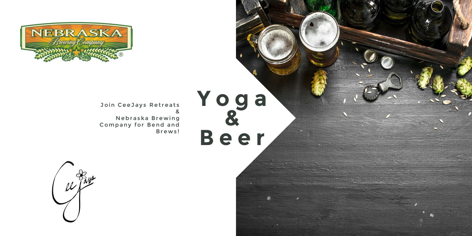 Beer & Yoga promotional image