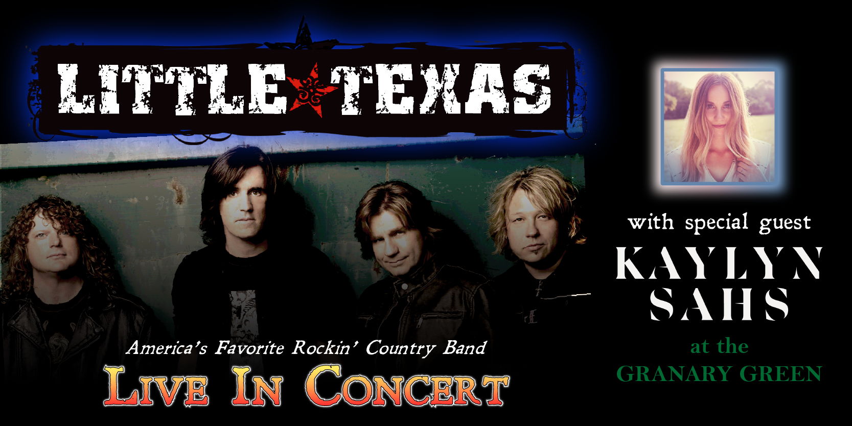 Little Texas Live in Concert with Kaylyn Sahs promotional image