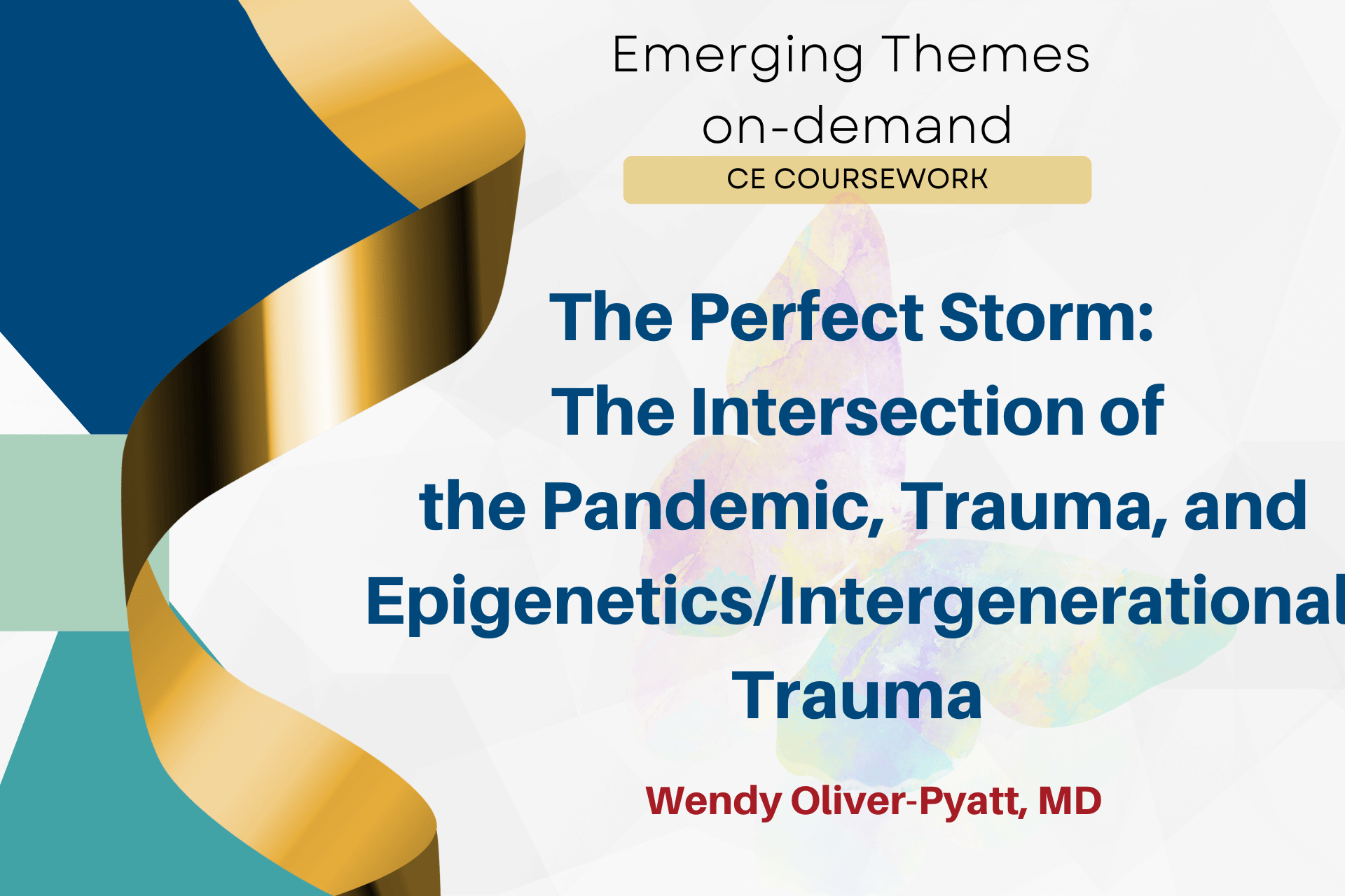 The Perfect Storm: The Intersection of the Pandemic, Trauma, and Epigenetics/Intergenerational Trauma in the Mental Health and Eating Disorder Epidemic