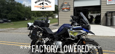 2021 BMW F 750 GS motorcycle for rent near Canton, NC