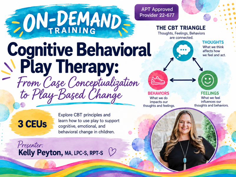Cognitive Behavioral Play Therapy: From Case Conceptualization to Play-Based Change