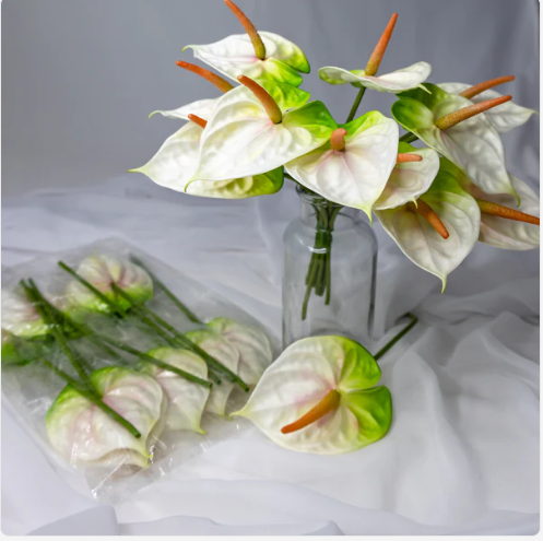 Anthurium Small Red - Realistic Artificial Flowers - Image 6