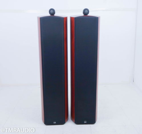 B&W 803D Floorstanding Speakers; Rosenut Pair (11504)
