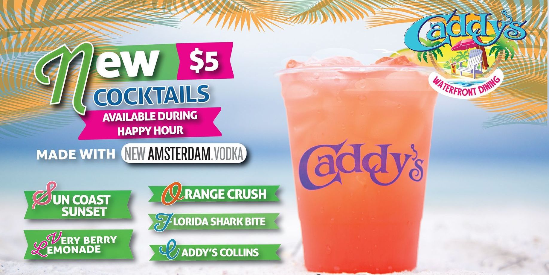 NEW $5 Cocktails! promotional image