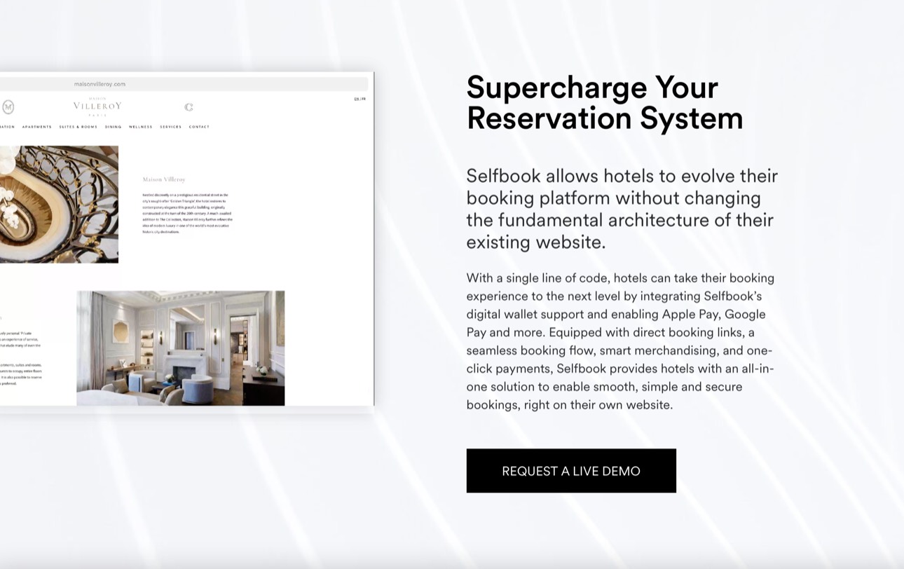 Selfbook product / service