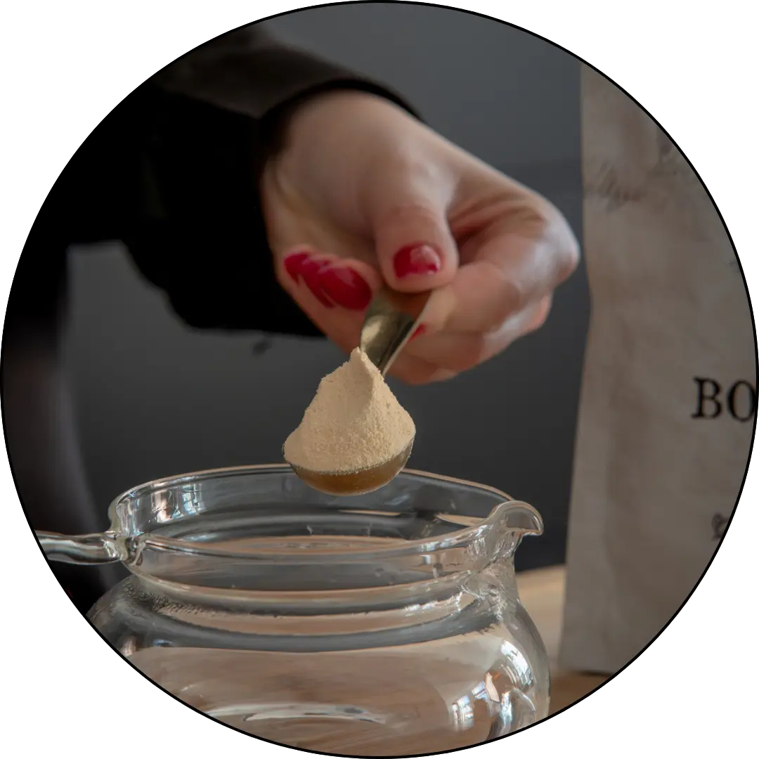 Bone broth and collagen