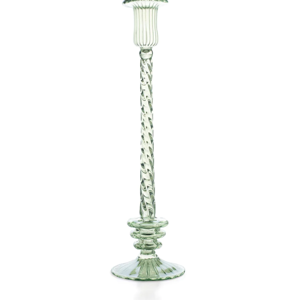 Issy Grander Thebes Glass Candlestick