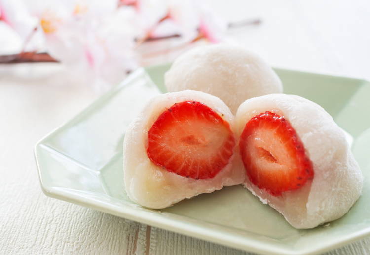 いちご大福季節