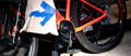 Upway tote bag and electric mountain bike motor