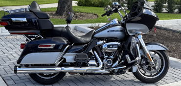 2019 HARLEY-DAVIDSON FLTRU ROAD GLIDE ULTRA motorcycle for rent near Ruskin, FL