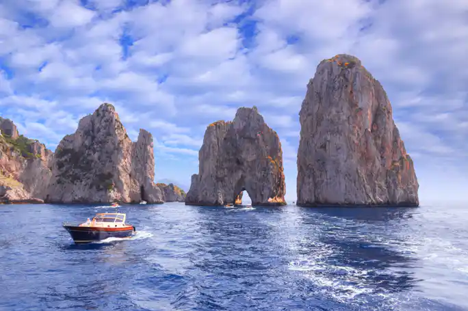 Capri Island & Blue Cave Private Boat Tour from Sorrento