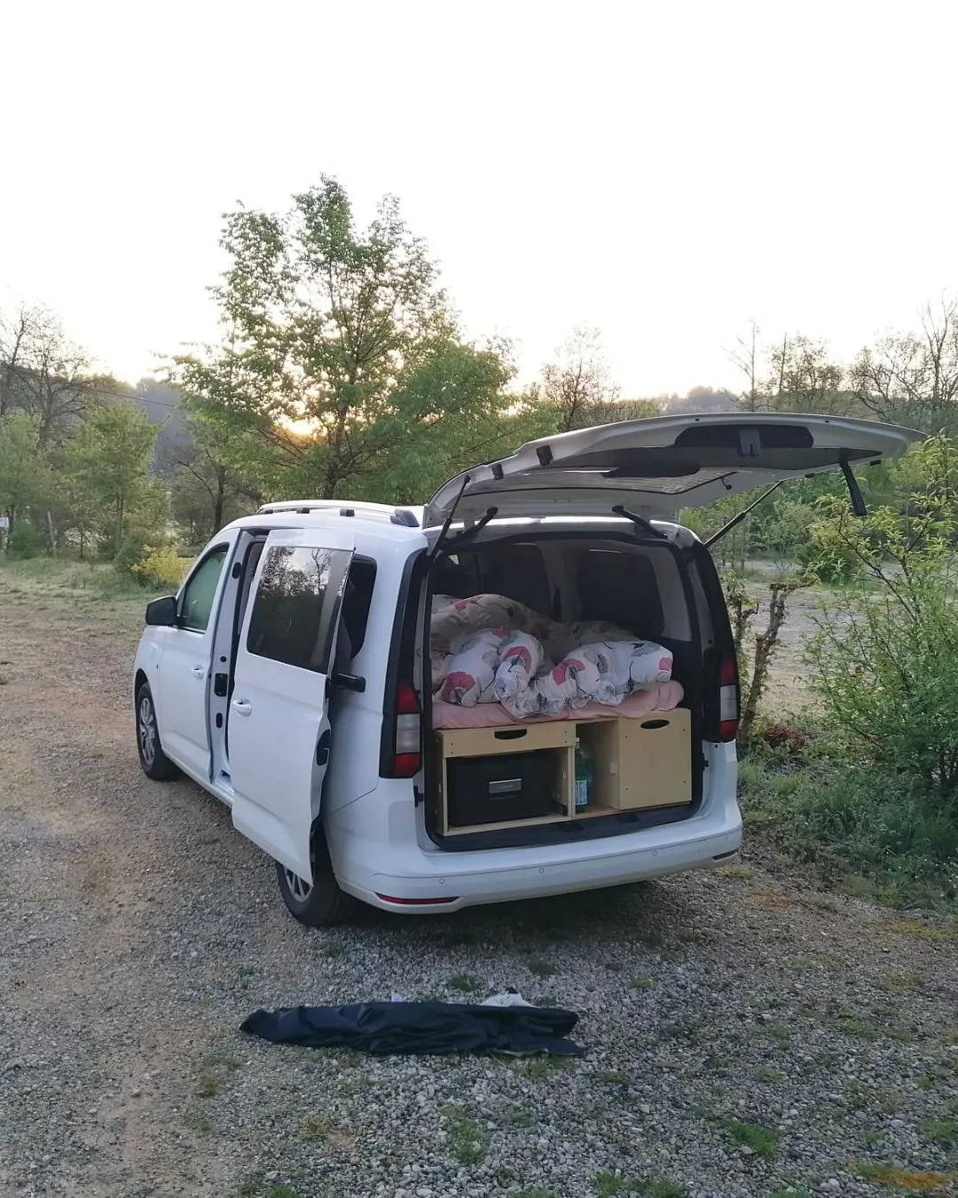 kit camping car transit connect