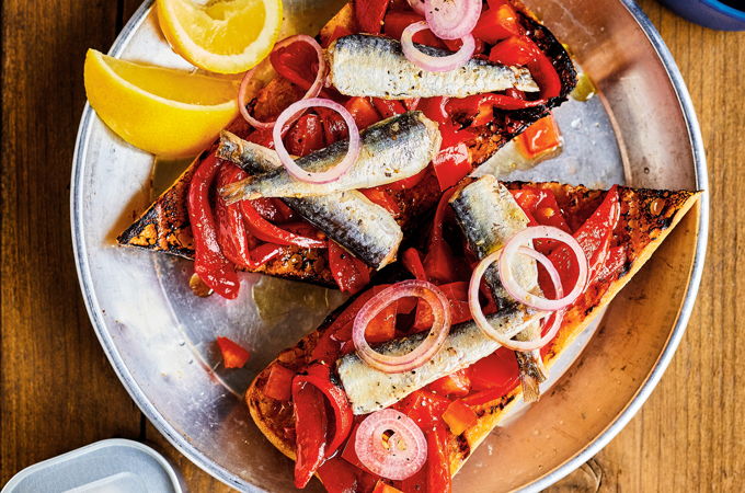 Sardine Toasts