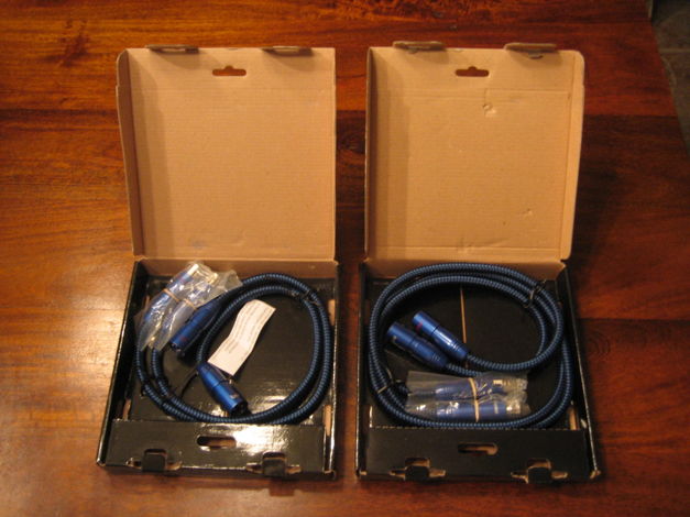 Audioquest Dimondback XLR 2 pairs .5 and 1 M set price ...