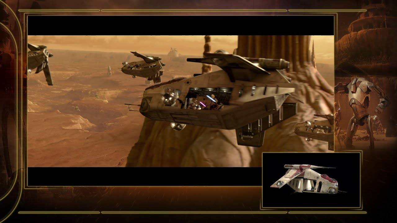 republic gunship in episode 2