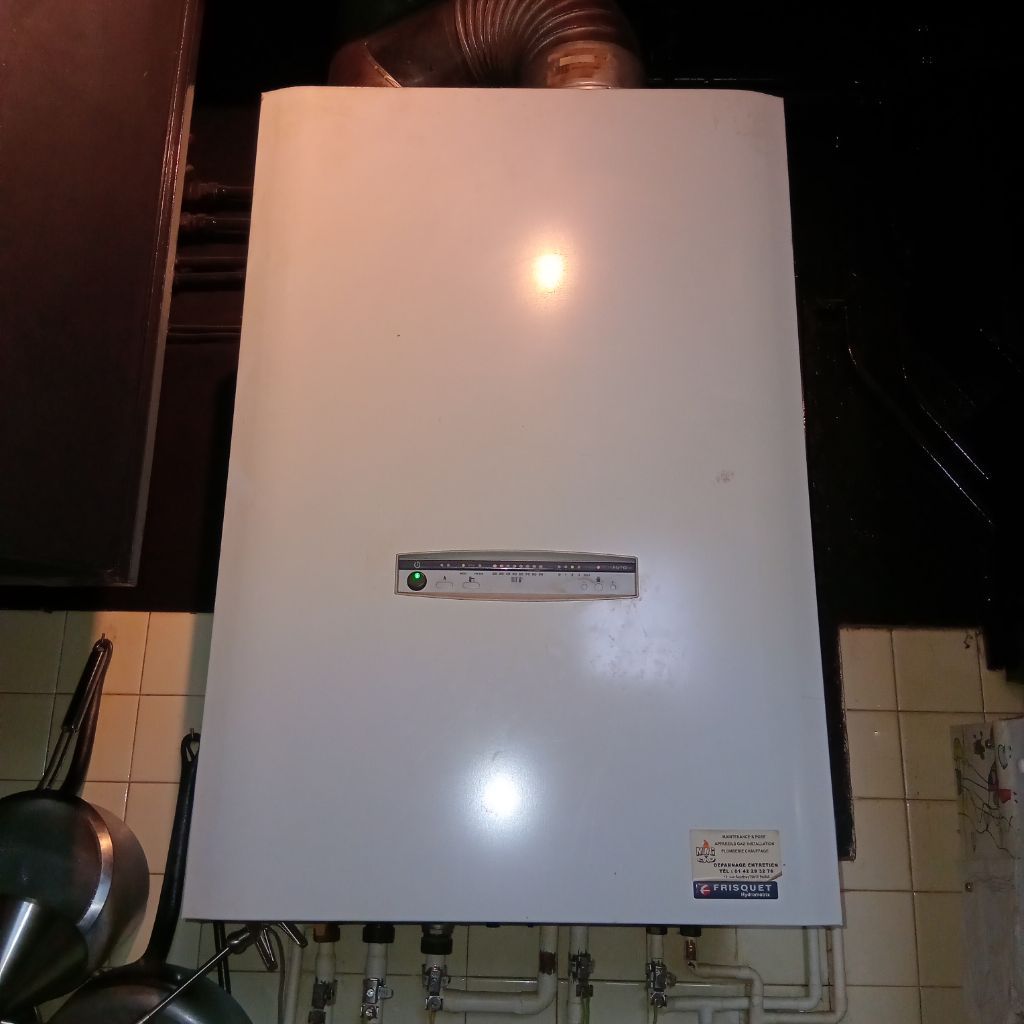 Tuyauterie cuivre apparente