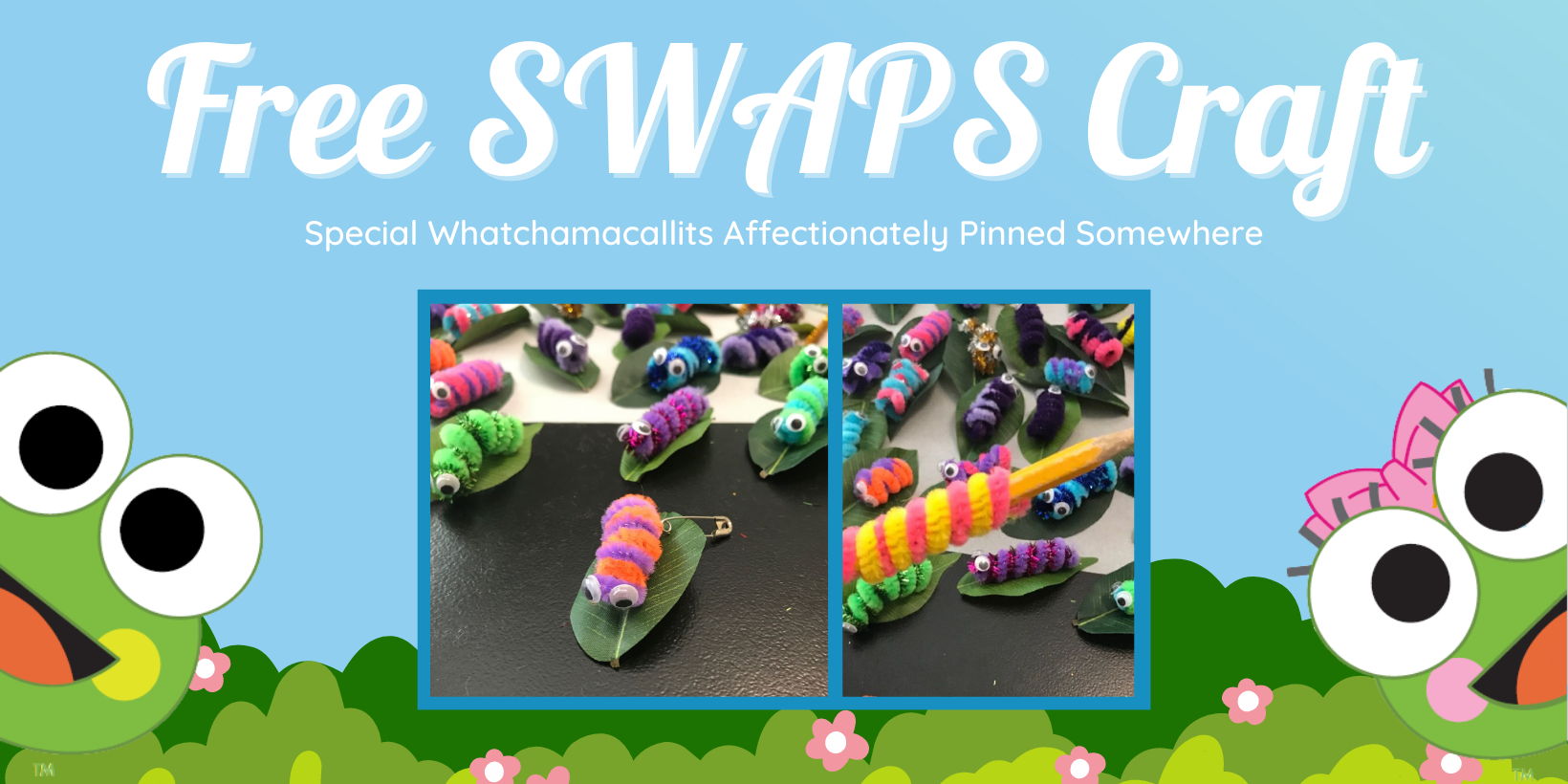 Free SWAPS craft at sweetFrog Timonium promotional image