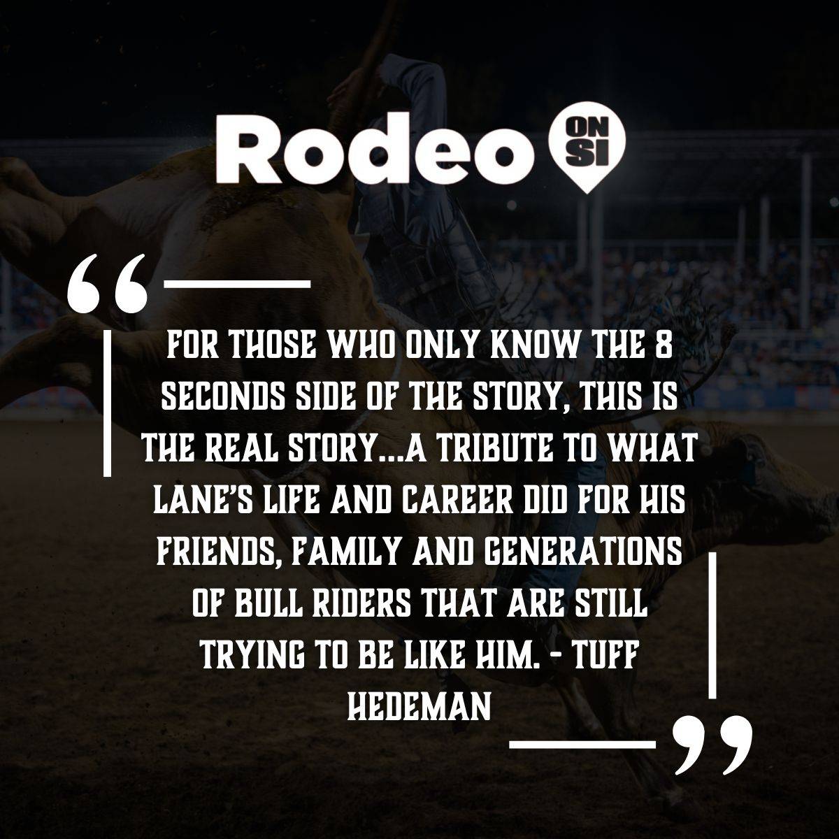Rodeo on SI article