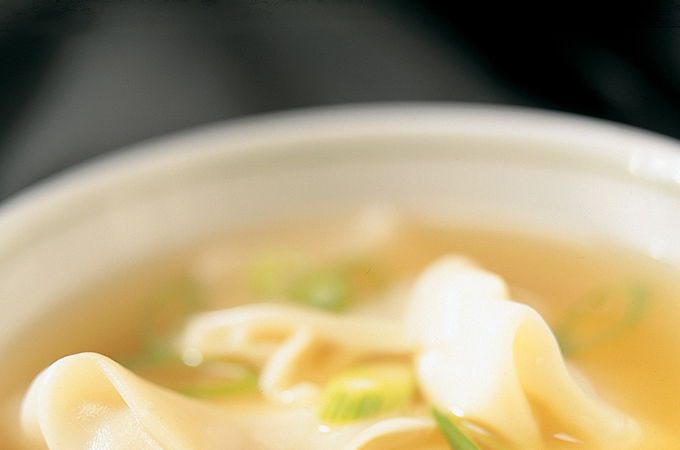 Soupe won-ton (Soupe aux raviolis chinois)