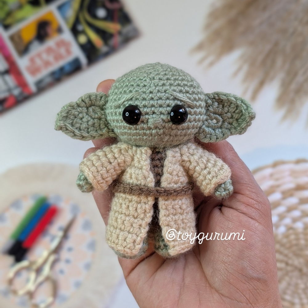 Star Wars Master Yoda Amigurumi