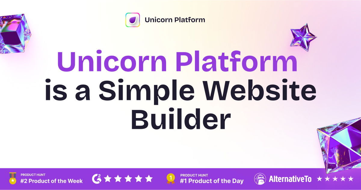 Unicorn Platform 🦄 AI Website Builder for Busy Founders