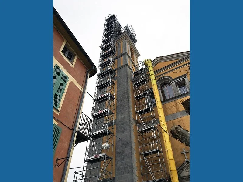 Réfection de la couverture de l’église de Contes — photo 3 sur 17 — CEG TOITURE